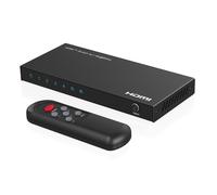 Commutateur HDMI MicroConnect 4K à 60 Hz, 4x1, HDCP 2.2 avec télécommande, MC-HD