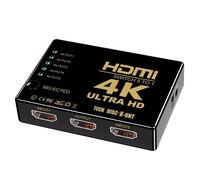 Commutateur HDMI - TD® - 3D 4K - 5 Ports - Télécommande - Mini Sélecteur