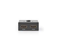 Nedis Commutateur HDMI VSWI3482AT 3 ports bidirectionnel 4K@60Hz 6Gbps Métal Anthracite