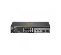 Commutateur - HPE - Aruba 2530-8G-PoE+ - 8 x 10/100/1000 (PoE+) - 2 x SFP Gigabit - Géré