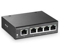 Commutateur industriel Gigabit à 5 ports,alimentation de type C,taille mini,10/100/1000 Mbps,répartiteur de réseau sur rail DIN,-40 85 °C,IP40 sans ventilateur,non géré,commutateur