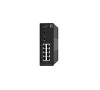 Commutateur industriel intelligent - LevelOne - Hilbert - 10 ports Gigabit - 8 RJ45 - 2 SFP
