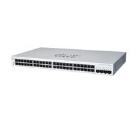 Cisco Commutateur réseau L2 géré CBS220-48FP-4X-EU Gigabit Ethernet (10/100/1000) PoE Blanc