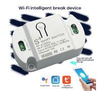 commutateur intelligent WIFI RF + 433, commande vocale, minuterie, commande vocale, appareil marche arrêt intelligent, fonctionne avec Alexa Google Home, 10A