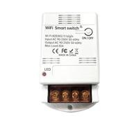 Commutateur intelligent Zigbee compatible Alexa, télécommande vocale et application, programmation et minuterie, concentrateur, haute puissance, maximum 30 A/6600 W requis.