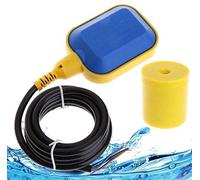 Commutateur Interrupteur de Niveau d'Eau à Flotteur, Contrôle Automatique de Niveau d'Eau avec Câble de 5m pour Pompe de Réservoir