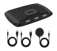 Commutateur KVM, 2 ports, 4K, HDMI, VGA, boîte de séparation pour le partage, clavier, souris, commutateur KVM, sélecteur HDMI