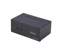 StarTech.com Commutateur KVM 2 Ports DisplayPort et HDMI, 4K 60Hz, Switch KVM, Hub USB 5Gbps 2 Ports, 2 Ports USB HID, TAA