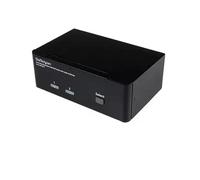 Commutateur kvm 2 ports displayport® double ecran, usb et audio - swit