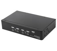 Commutateur KVM 4 Ports 4K DisplayPort Avec Audio Et Hub USB - SV431DPUA2