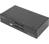 Commutateur KVM 4 ports Single-Display 4K HDMI DIGITUS