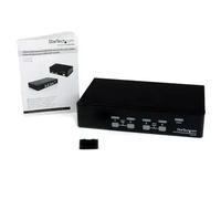 StarTech.com Commutateur KVM 4 Ports VGA USB, Montage en Rack - Switch KVM - 1920x1440