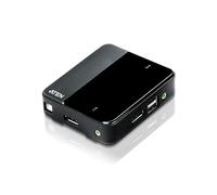 Commutateur KVM Aten 2 ports USB DisplayPort 4K UHD, CS782DP-AT