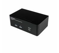 Commutateur KVM avec 2 Ports Startech SV231DPDDUA Noir