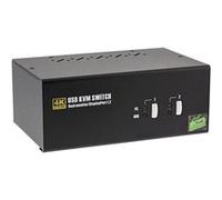 InLine 63642I commutateur écran, clavier et souris Noir