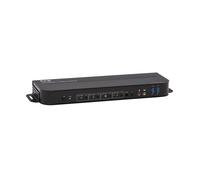Tripp Lite 4-Port DisplayPort KVM with Dual Console Ports (DP and HDMI), 4K 60Hz 4:4:4, DP1.4 with IR Remote - Commutateur écran-clavier-souris/audio/USB - 4 x KVM / audio / USB - 1 utilisateur...