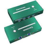 Commutateur KVM HDMI 1 moniteurs 2 ordinateurs EDID 2K 144Hz Commutateur KVM 1 Moniteurs 2 Ordinateurs HDMI EDID 2K 144Hz