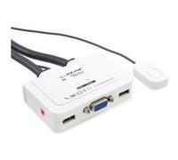 Commutateur KVM InLine® 2 ports VGA USB avec audio G