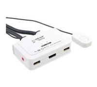 Commutateur kvm inline® hdmi usb 2 ports avec audio G