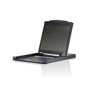 Commutateur KVM LCD 19 pouces 1 port USB PS2 VGA