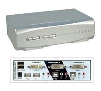 Lindy 39332 Blanc Switch pour Keyboard-Video-Mouse (KVM)