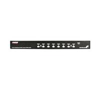 Commutateur kvm ps/2 usb 8 ports 1u empilables sur rack avec osd