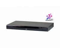 Commutateur KVM sur IP Cat 5 - 16 ports - accès 1 local/1 distants - avec support virtuel (1920 x 1200) - 1920 x 1200 pixels - Ethernet/LAN - Grille de montage - 1U - Noir