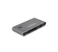 Commutateur KVM USB-C vers HDMI et DisplayPort 1.4 avec 3 ports USB-A 2.0