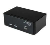 Switch kvm usb 2 ports dvi avec audio - commutateur concentrateur usb