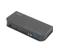 - Commutateur KVM/vidéo/audio - 2 x KVM port(s) - de bureau, fixation murale
