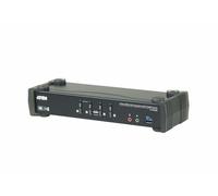 Commutateur KVMP Aten 4 ports MST USB 3.0 4K DisplayPort, CS1924M-AT-G