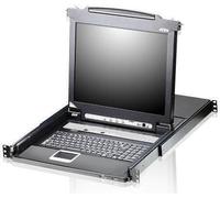 Commutateur KVMP Aten 8 ports 17" LCD (CL5708M-FR)