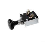 Commutateur Lumière 2 pour broches Kit Complet Inclus Commutateur | Push pour allumer, pull pour éteindre, opération simple, tige standard 3/8", idéal remplacement(4-pin 3-position)