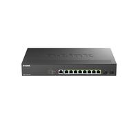 D-Link Commutateur DMS-1250-10SP Smart+ L2+ 8x2.5GbE PoE+ (240 W) 2x10GbE SFP+