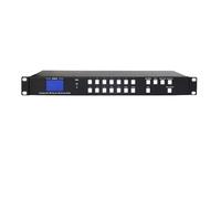 Commutateur matriciel 8x8, répartiteur numérique HD 4x4 16x16, 8 entrées 8 sorties avec port AV 2RCA RS232, télécommande infrarouge, montage en rack 1U Compatibilité étendue