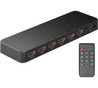 Commutateur Matriciel Hdmi 58479 4 Vers 2,Répartiteur Matriciel 4K À 60 Hz/Avec Télécommande Pour Lecteur Blu Ray,Xbox,Ps5 Et Tv/Interrupteur 4 Entrées Et 2 Sorties,Schwarz