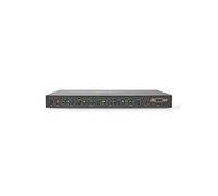 Nedis Commutateur matriciel HDMI VMAT3494AT 4 entrées/4 sorties 4K@60Hz 18 Gbps RS232 Métal Noir