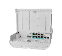Commutateur Mikrotik netPower Lite 7R 8x 1Gb 2x SFP+ Gérable | CSS610-1Gi-7R-2S+OUT
