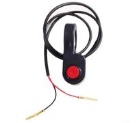 Commutateur Moto 7/8 Pouces 22mm Guidon Un Off Noir Pour VTT Vélo Pour Quad Remplacement Robuste ABS Matériau Facile Montage Direct Remplacement Défectueux Défectueux Starter Kill Switch Accessoires