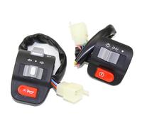 Commutateur Moto Compatible Avec Yamaha Commandes De Guidon 1 Paire Pour Vélo Scooter Électrique Clignotants Feux Antibrouillard Klaxon Bouton Marche Arrêt