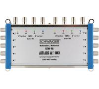 Schwaiger SEW98 531 Commutateur multiple SAT Entrées (commutateur multiple): 9 (8 SAT/1 terrestre) Nombre dabonnés: 8 fonction veille