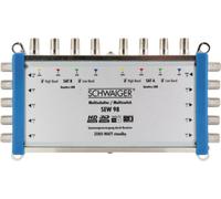 Commutateur multiple SAT Schwaiger SEW98 531 Entrées (commutateur multiple)=9 (8 SAT/1 terrestre) Nombre d'abonnés=8