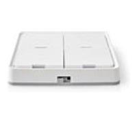 Interrupteur connecté Nedis zbws40wt Blanc