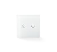 Nedis Commutateur mural SmartLife WIFIWS20WT Wi‑Fi Blanc
