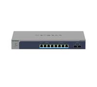 Commutateur Netgear 8-Port Multi-Gigabit/10G Ethernet Ultra60 PoE++ Smart Switch with 2 SFP+ Ports (MS510TXUP) 4x 2.5Gb | 4x 10Gb Gérable | MS510TXUP-100EUS