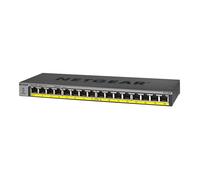 NETGEAR GS116LP Non-géré Gigabit Ethernet (10/100/1000) Connexion Ethernet, supportant l'alimentation via ce port (PoE) Noir