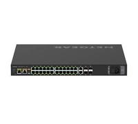 NETGEAR M4250-26G4XF-PoE+ Géré L2/L3 Gigabit Ethernet (10/100/1000) Connexion Ethernet, supportant l'alimentation via ce port (PoE) 1U Noir