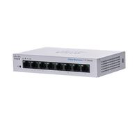 Commutateur Non administrable Cisco Business CBS110-8T-D | 8 Ports GE | Bureau | Alim. Externe | Garantie limitée à Vie
