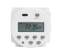 Commutateur numérique R Cn101a 12 V 7 jours hebdomadaire programmable relais batterie rechargeable V1h8 intégrée prise programmateur prise lumière énergie prise numérique interrupteur étanche économie