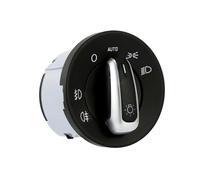Commutateur phare capteur Compatible Avec Skoda Pour Octavia 2004 2005 2006 2007 2008 2009 2010 2011 2012 2013 1Z0941431K Bouton Commutation Des Phares Voiture